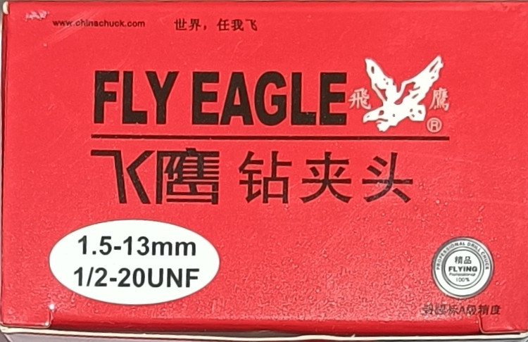سه نظام آچاری صنعتی FLY EAGLE 1/5 - 13 1/2 - 20 اصل