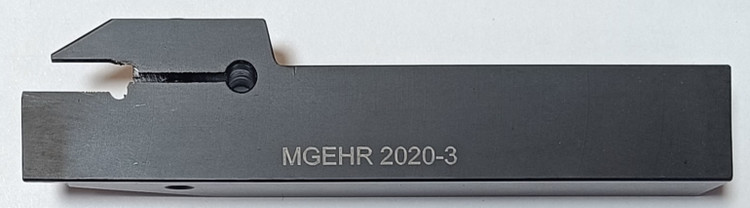 مشخصات، قیمت و خرید هلدر برش راست الماسخور کورلای ایرانی Korloy مدل MGEHR 20-2T3 | قیمت مناسب و کیفیت صنعتی