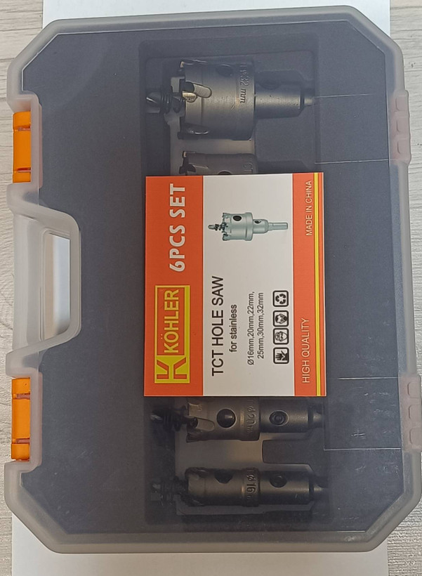 مشخصات، قیمت و خرید ست گردبر سرالماس KOHLER (۶ پارچه) | مناسب کاشی، سنگ و بتن