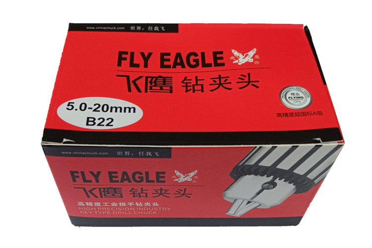 سه نظام آچاری صنعتی B22 سایز 5-20 میلیمتر برند FLY EAGLE اصل