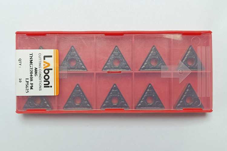 الماس تراشکاری مدل TNMG 220408 برند LABONI (مولتی گرید)