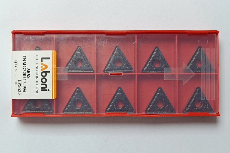 الماس تراشکاری مدل TNMG 220412 برند LABONI (مولتی گرید)